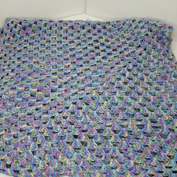 Handmade Crochet Afghan 45 x 45 - Picture 3 of 5